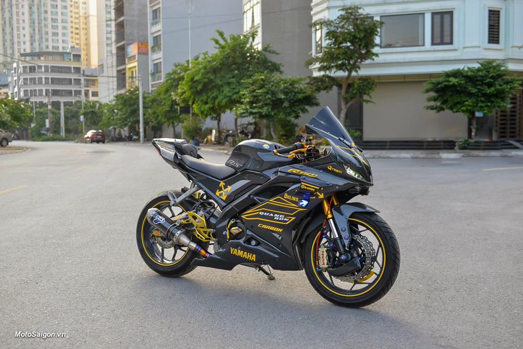 Yamaha R15 độ tâm huyết đáng tham khảo của biker trẻ tuổi tại miền Bắc