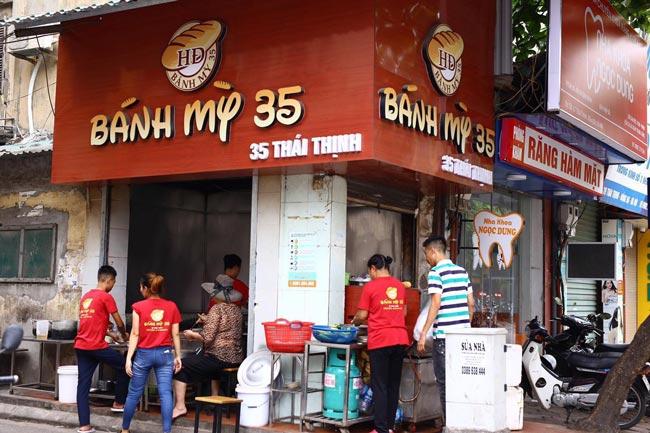 Bánh mì 35 Thái Thịnh