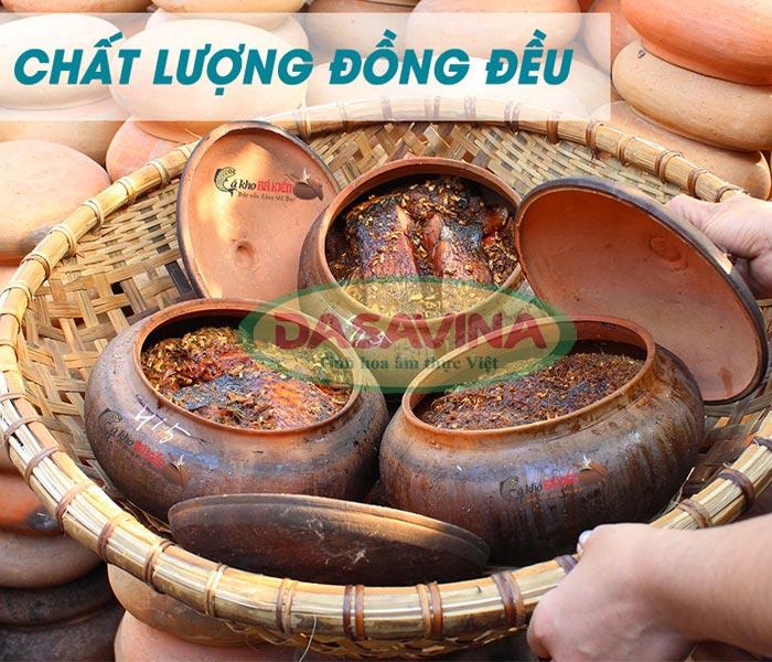 Cá kho Bá Kiến - Đặc sản cá kho làng Vũ Đại cao cấp