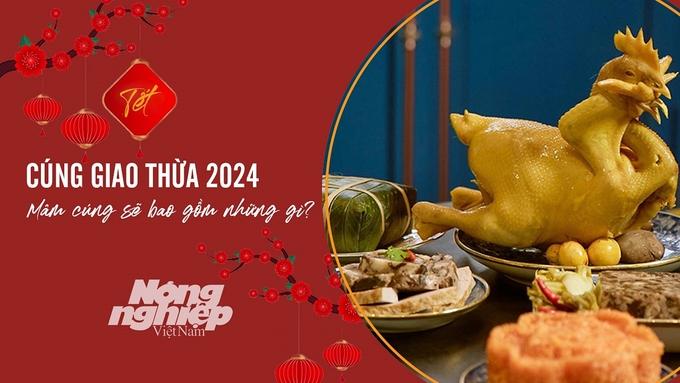 Mâm cúng Giao thừa 2024 ngoài trời và trong nhà sẽ gồm những gì?