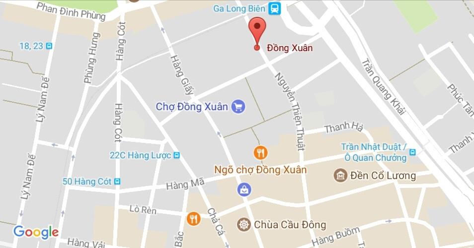 Phố Đồng Xuân, quận Hoàn Kiếm, Hà Nội