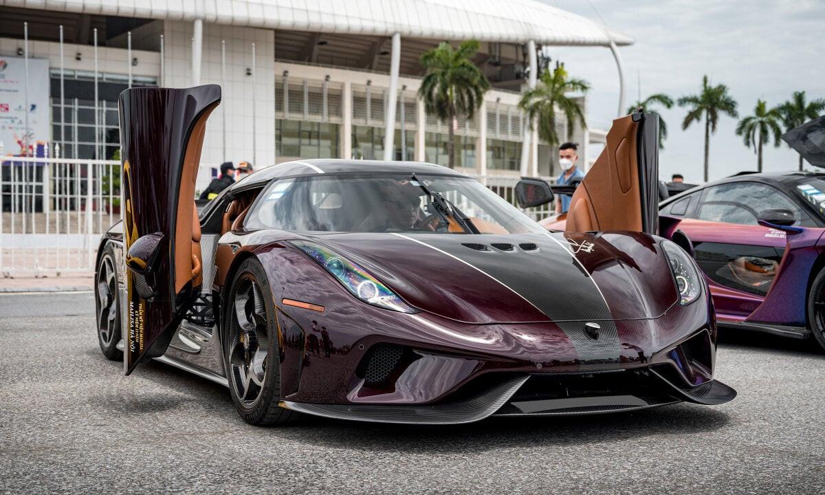 Koenigsegg Regera độc nhất Việt Nam. (Ảnh: Vnexpress)