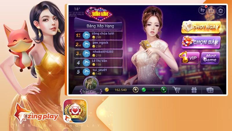 Cách chơi game, luật chơi tiến lên miền Nam trên ZingPlay chi tiết