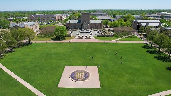 TU aerial view