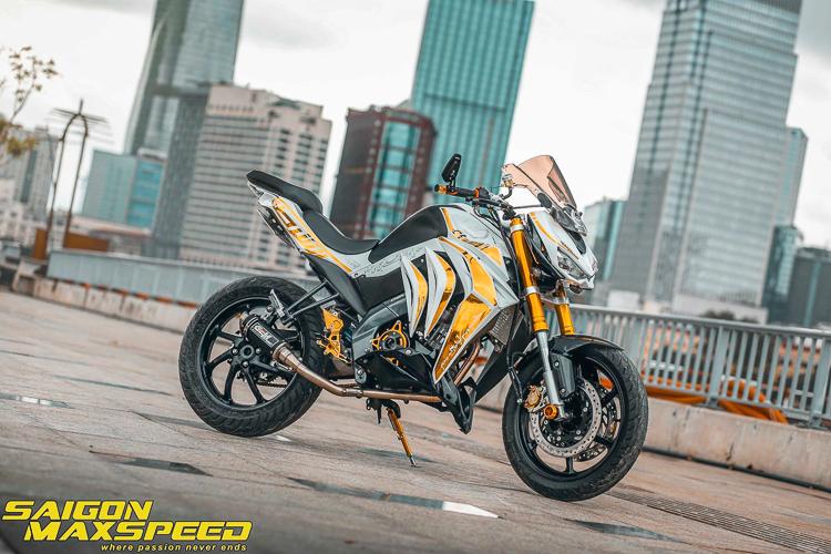 Yamaha FZ150i độ phong cách Z1000 với gắp đơn cực kỳ độc đáo