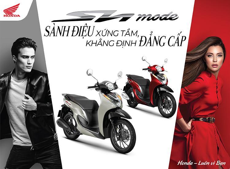 Honda Sh mode 125cc - Phiên bản đặc biệt - Bạc đen