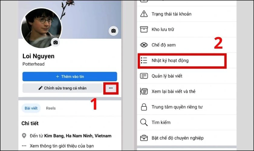 Cách ẩn tất cả bài viết trên Facebook