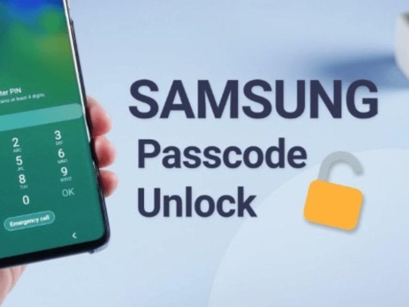 Xóa mật khẩu trên điện thoại Samsung