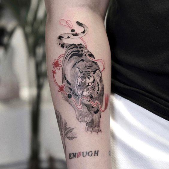 Top 150 hình xăm con hổ mini cực đẹp chọn lọc trong cuộc thi - Genztattoo