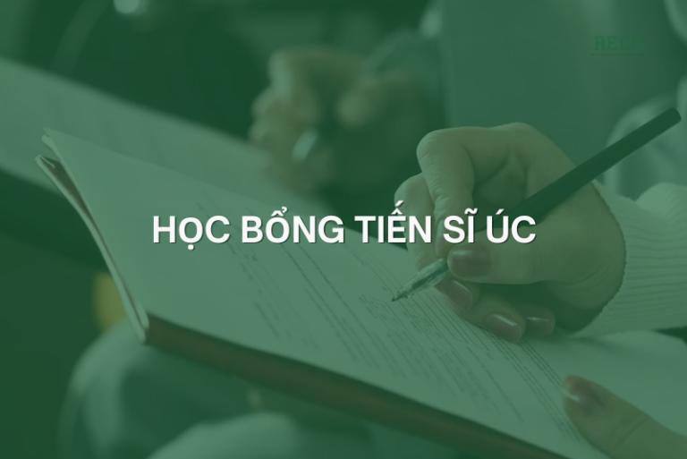 học bổng tiến sĩ Úc 2