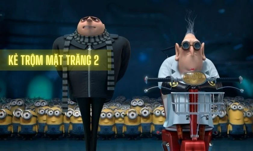 Phim hoạt hình chiếu rạp - Kẻ Trộm Mặt Trăng 2 (Despicable Me 2)