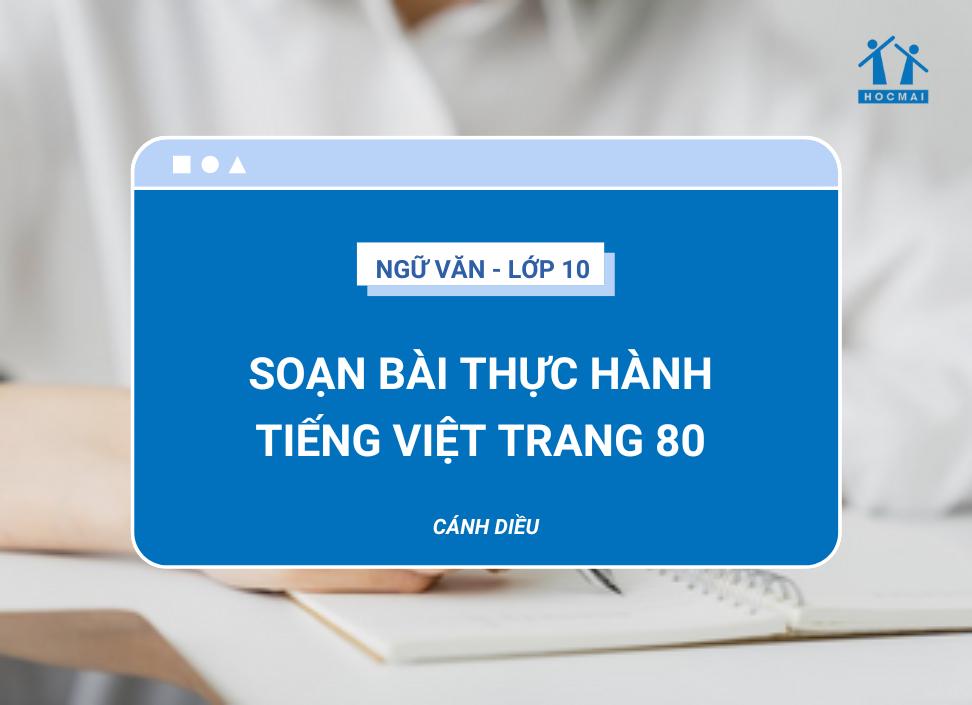 soan-bai-thuc-hanh-tieng-viet-trang-80-ngu-van-10-canh-dieu